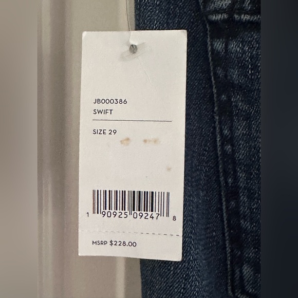 J Brand love story low rise bell bottom jeans NWT - Picture 4 of 7